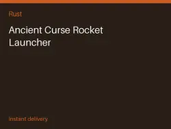 Ancient Curse Rocket Launcher #575840009 — Rust, лот №264161