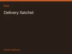 Delivery Satchel #563796915 — Rust, лот №263841