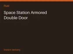 Space Station Armored Double Door #574565847 — Rust, лот №267302