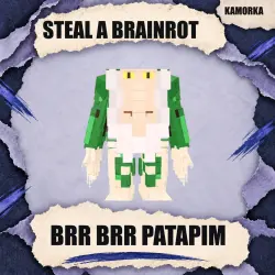 Brr Brr Patapim Epic любая мутация Steal a Brainrot — Roblox, лот №249243