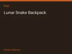 Lunar Snake Backpack #575386843 — Rust, лот №278477