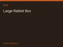 Large Rabbit Box #575058811 — Rust, лот №264217