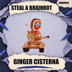 Ginger Cisterna Brainrot God любая мутация Steal a Brainrot — Roblox, лот №249692