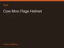 Cow Moo Flage Helmet #576590893 — скриншот 1