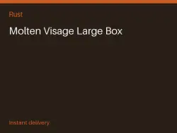 Molten Visage Large Box #564840541 — Rust, лот №263845