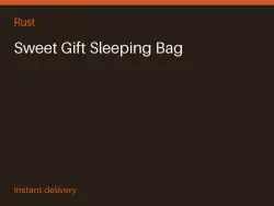 Sweet Gift Sleeping Bag #573912272 — Rust, лот №267678