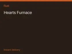 Hearts Furnace #569425377 — Rust, лот №264280