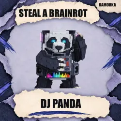 DJ Panda Secret [любая мутация] из Steal a Brainrot Каморка — Roblox, лот №249630