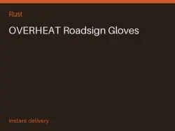 OVERHEAT Roadsign Gloves #571326575 — Rust, лот №264304