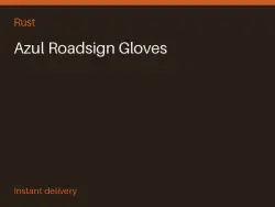 Azul Roadsign Gloves #570321140 — Rust, лот №276394