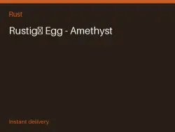 Rustigé Egg - Amethyst #570968849, лот №264014