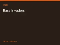 Base Invaders #578036710 — Rust, лот №278512