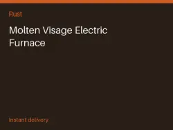 Molten Visage Electric Furnace #572249270 — Rust, лот №263951