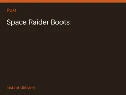 Space Raider Boots #565831996 — Rust, лот №264412