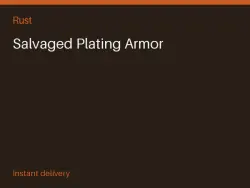 Salvaged Plating Armor #559921927 — Rust, лот №264390