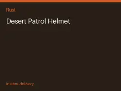 Desert Patrol Helmet #571327445 — Rust, лот №263948