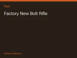 Factory New Bolt Rifle #572733214 — Rust, лот №273415