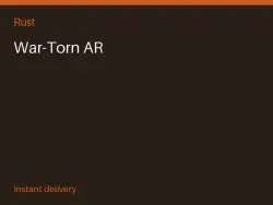 War-Torn AR #578859096 — Rust, лот №278490