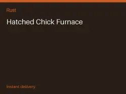 Hatched Chick Furnace #573879610 — Rust, лот №263731