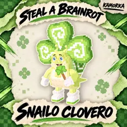 Snailo Clovero Secret любая мутация Steal a Brainrot — Roblox, лот №249728