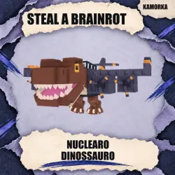 Nuclearo Dinossauro Secret [любая мутация] из Steal a Brain… — Roblox, лот №249561
