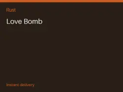 Love Bomb #571492223 — Rust, лот №264401