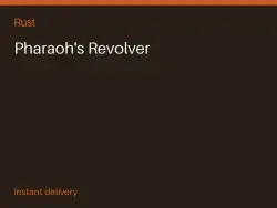 Pharaoh's Revolver #568570034 — Rust, лот №264017