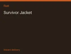 Survivor Jacket #572333291 — Rust, лот №264429