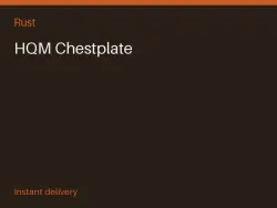 HQM Chestplate #570589868 — Rust, лот №264510