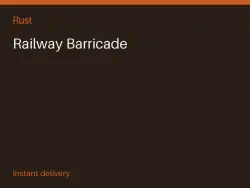 Railway Barricade #571327014 — Rust, лот №263807