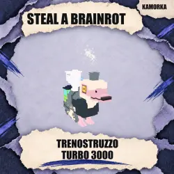 Trenostruzzo Turbo 3000 Brainrot God любая мутация Steal a … — Roblox, лот №249579