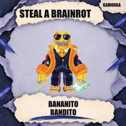Bananito Bandito Mythic любая мутация Steal a Brainrot — Roblox, лот №249273