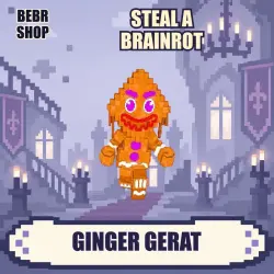 [Steal a Brainrot] Ginger Gerat Secret — любая мутация — Roblox, лот №249398