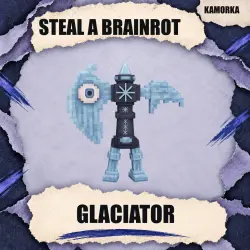 Glaciator Secret [любая мутация] из Steal a Brainrot Каморка — Roblox, лот №249278