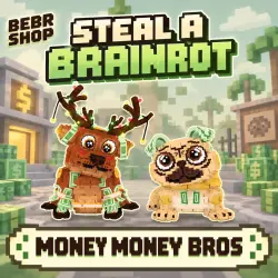 Steal a Brainrot • Money Money Bros Secret • любая мутация … — Roblox, лот №280822