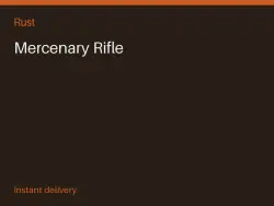 Mercenary Rifle #568569326 — Rust, лот №264555