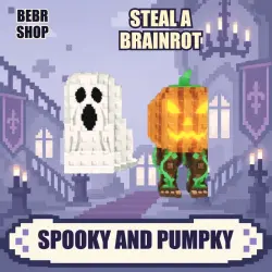 Steal a Brainrot • Spooky and Pumpky Secret • любая мутация… — Roblox, лот №249329