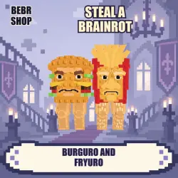 Steal a Brainrot: Burguro And Fryuro Secret • любая мутация — Roblox, лот №249334