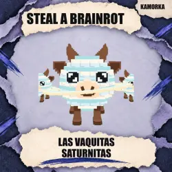 Las Vaquitas Saturnitas Secret любая мутация Steal a Brainr… — Roblox, лот №249314
