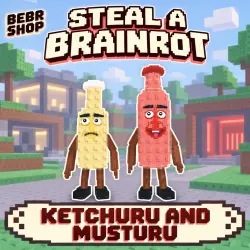 Steal a Brainrot • Ketchuru and Musturu Secret • любая мута… — Roblox, лот №249511