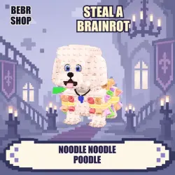[Steal a Brainrot] Noodle Noodle Poodle Secret — любая мута… — Roblox, лот №249625