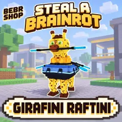 Steal a Brainrot: Girafini Raftini Secret • любая мутация — Roblox, лот №249495