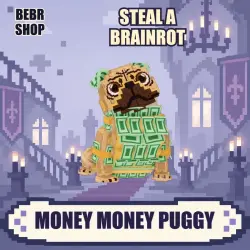 [Steal a Brainrot] Money Money Puggy Secret — любая мутация — Roblox, лот №249341