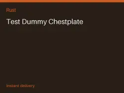 Test Dummy Chestplate #575794633 — Rust, лот №276443