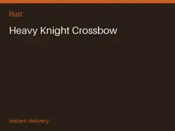Heavy Knight Crossbow #575375123 — Rust, лот №263865