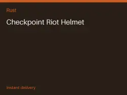 Checkpoint Riot Helmet #577891409 — скриншот 1