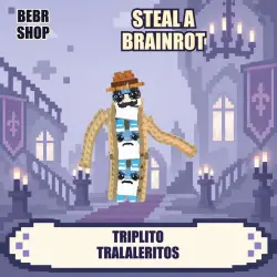 Steal a Brainrot • Triplito Tralaleritos Secret • любая мут… — Roblox, лот №249369