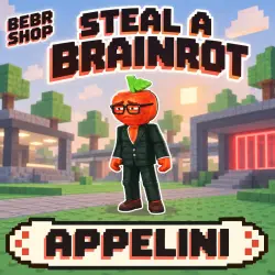 Steal a Brainrot • Appelini Brainrot God • любая мутация • … — Roblox, лот №249380