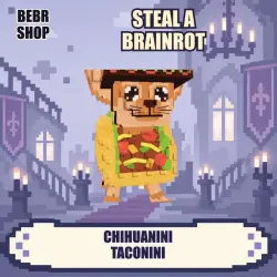 Steal a Brainrot: Chihuanini Taconini Brainrot God • любая … — Roblox, лот №249383