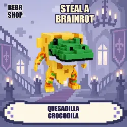 Steal a Brainrot: Quesadilla Crocodila Secret • любая мутац… — Roblox, лот №249384